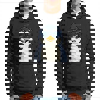 クールサングラス ペンギン 夏 パーカー - Kawaiitshirt