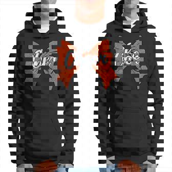 コケット オレンジ チア リボン スポーツ チアリーダー チアリーディング パーカー - Kawaiitshirt