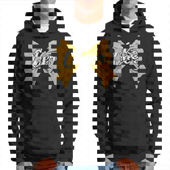 コケット チアボウ イエロー スポーツ チアリーダー チアリーダー パーカー - Kawaiitshirt