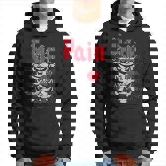 ゴシックスカルとバラ パーカー - Kawaiitshirt