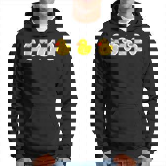 ゴムアヒル（3 スリー）黄色いアヒル お風呂のおもちゃ ラバーダック【ポップ イラスト】ゆるかわいい キャラクター パーカー - Kawaiitshirt