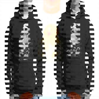 ゴールデンレトリバー ポケットに入った子犬 パーカー - Kawaiitshirt