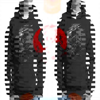 サイバーロボ サムライ メカヘルメット 日本アニメ アート パーカー - Kawaiitshirt