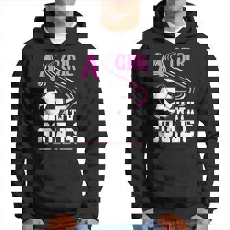 サッカーでゴールを決めた少女 パーカー - Kawaiitshirt