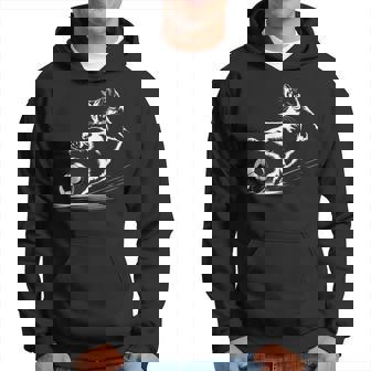 サッカーボール グラフィック 猫 スポーツ コスチューム ギフト パーカー - Kawaiitshirt