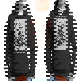 サムライ戦士 カエル グラフィック カッコいい 日本美術 カエル パーカー - Kawaiitshirt