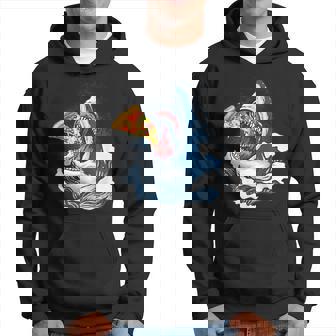 サメが食べるピザ サメグッズ ジョーズ パーカー - Kawaiitshirt