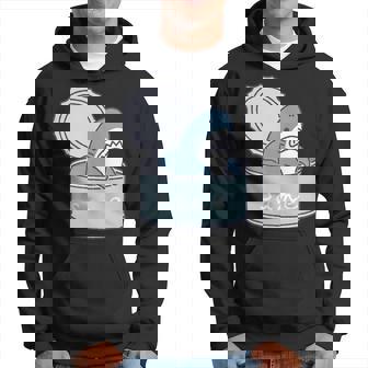 サメの缶詰め パーカー - Kawaiitshirt