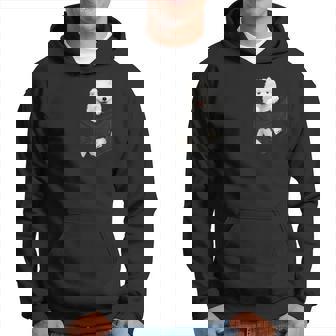 サモエド愛好家のための面白いサモエドをポケットに入れました パーカー - Kawaiitshirt