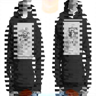 サングラスをかけたキャバリア パーカー - Kawaiitshirt