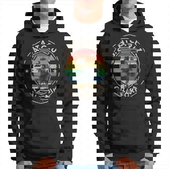 サンタクルーズ カリフォルニア レトロ ヴィンテージ サンセット パーカー - Kawaiitshirt