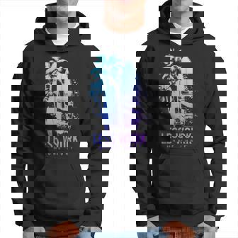 サーフィン ヴィンテージ サーフボード ヤシの木 ビーチ 面白い サーファー パーカー - Kawaiitshirt