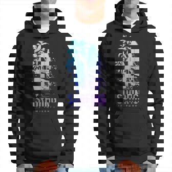 サーフィンセラピー ヴィンテージ サーフボード ヤシの木 ビーチサーファー パーカー - Kawaiitshirt