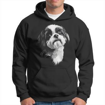 シーズー 犬 モチーフ ペット イラスト シーズー パーカー - Kawaiitshirt