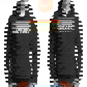 スキースノースキーヤーとレトロなスノウスキーで人生はより良い。 パーカー - Kawaiitshirt