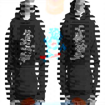 スクリーミング スケートボードハンド パーカー - Kawaiitshirt