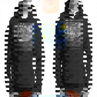 スクリーミングオウム オカメインコ 星月夜 パーカー - Kawaiitshirt