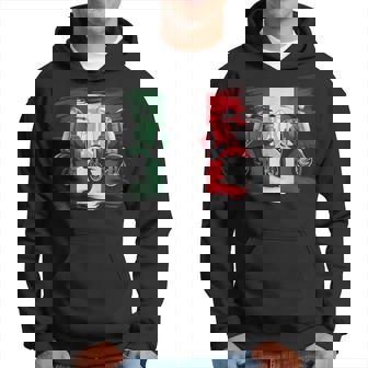 スクーター バイク バイク スクート イタリア国旗 原付スクーター パーカー - Kawaiitshirt