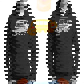 スクールキャットバスに向かうキャットバスの猫たち パーカー - Kawaiitshirt