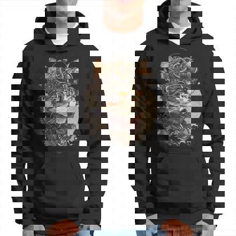 スチームパンク 猫 キティ 子猫 スチームパンク パーカー - Kawaiitshirt