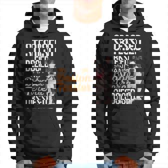 ストレスド・ブレスド・オブセスド・ボストン・テリア パーカー - Kawaiitshirt