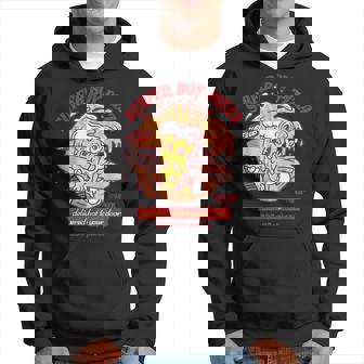 ストレンジャー・シングス サーファーボーイ ピザ広告 ホットデリバリー ヴィンテージ パーカー - Kawaiitshirt