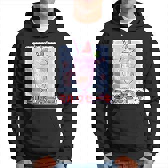 ストロベリー ミルクセーキ レトロ 90年代 2000年代 かわいい アニメ 美学 パーカー - Kawaiitshirt