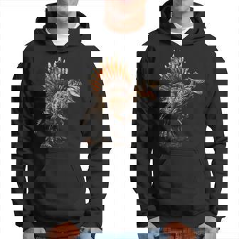 スピノサウルス 恐竜 グラフィックアート スピノサウルス パーカー - Kawaiitshirt