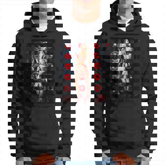 セクシーガールグラフィックtシャツ 赤いビキニを着たブロンドゴーゴーダンサー パーカー - Kawaiitshirt