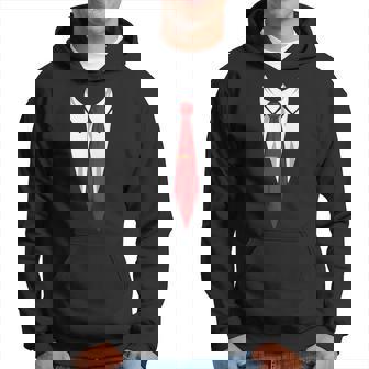 タキシード メンズ レディース キッズ プリント スーツ & ネクタイ おもしろコスチューム パーカー - Kawaiitshirt