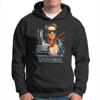 ターミネーター ポスター 映画 レトロf タイムトラベラー ゲーマー パーカー - Kawaiitshirt