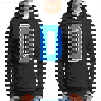 ダブリン郡 スカイブルー ネイビー アルファベット D ゲール語 フットボール ハーリング パーカー - Kawaiitshirt