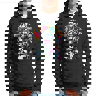 ダルメシアンとサングラスの犬 ダルメシアンが大好きです パーカー - Kawaiitshirt