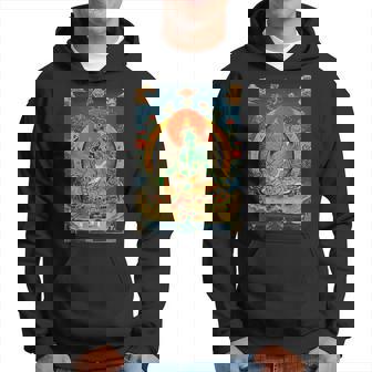 チベットタンカ サムサラ 曼荼羅 生命の輪 仏教 パーカー - Kawaiitshirt