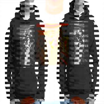 チワワ 面白いtシャツ 犬 ムンクの叫び かわいい メンズ 子供 おもしろ 服 グッズ ネタ わんこ パーカー - Kawaiitshirt