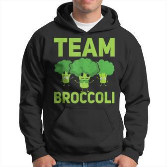 チーム ブロッコリー ビーガン ベジタリアン 植物ベース 野菜 パーカー - Kawaiitshirt