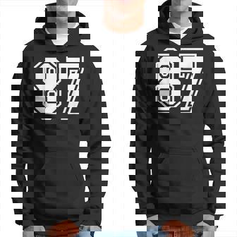 チームジャージーナンバー87 スポーツギフト パーカー - Kawaiitshirt