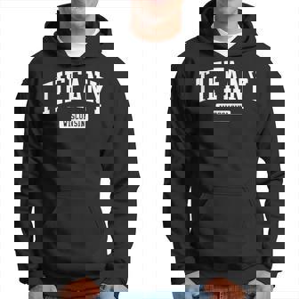 ティファニーウィスコンシン Wi ビンテージアスレチックスポーツデザイン パーカー - Kawaiitshirt