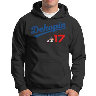 デコピン 大谷 Dekopin Decoy Decopin 前後デザイン 野球 かわいい 愛犬 ユニホーム風 パーカー - Kawaiitshirt