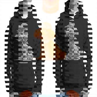 トイプードル 水彩 犬 野球帽 パーカー - Kawaiitshirt