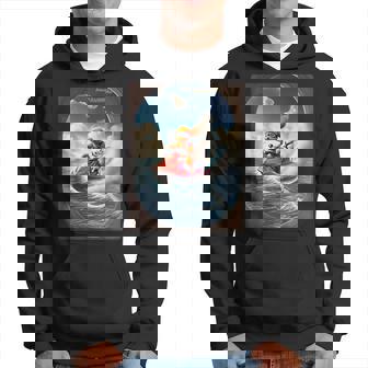 トイプードルとチワワのジェットスキー 夏の楽しいデザイン パーカー - Kawaiitshirt