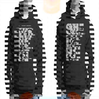 トライアスロン 水泳 バイク ラン トライアスロン パーカー - Kawaiitshirt