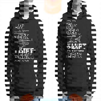 トランペッターのための面白いトランペット格言モチーフ パーカー - Kawaiitshirt