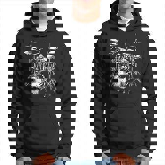ドラムセットの図面 電子ドラム パーカー - Kawaiitshirt
