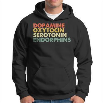 ドーパミン オキシトシン セロトニン エンドルフィン ハッピーホルモン パーカー - Kawaiitshirt