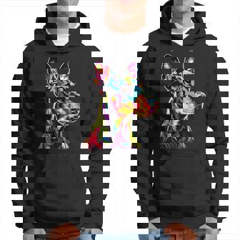 ドーベルマン ドッグ カラフル ポップアート 犬 誇り ドーベルマン パーカー - Kawaiitshirt