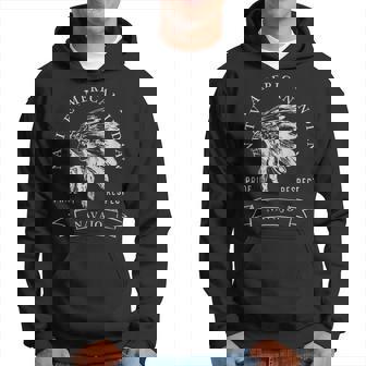 ナバホ族ネイティブアメリカン インディアンプライド リスペクトダーク パーカー - Kawaiitshirt