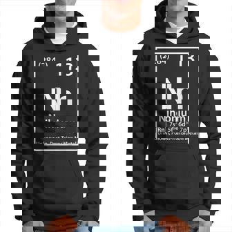 ニホニウム化学元素白 パーカー - Kawaiitshirt