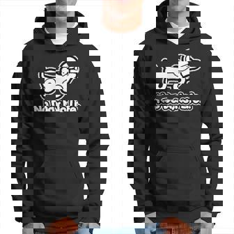 ノー ダックス ノー ライフ No Daxno Life 胸＆バックプリント パーカー - Kawaiitshirt