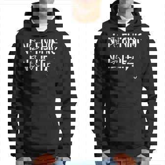 ノーフィッシングノーライフ 釣り竿 漁師 釣り人 面白い 釣り フィッシング おもしろ 釣り堀 海釣り 川釣り パーカー - Kawaiitshirt